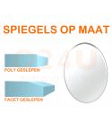 Spiegel op maat 4 mm ovaal (Poly geslepen)