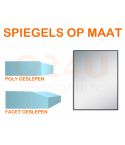 Spiegel op maat 4 mm rechthoek (Poly geslepen)