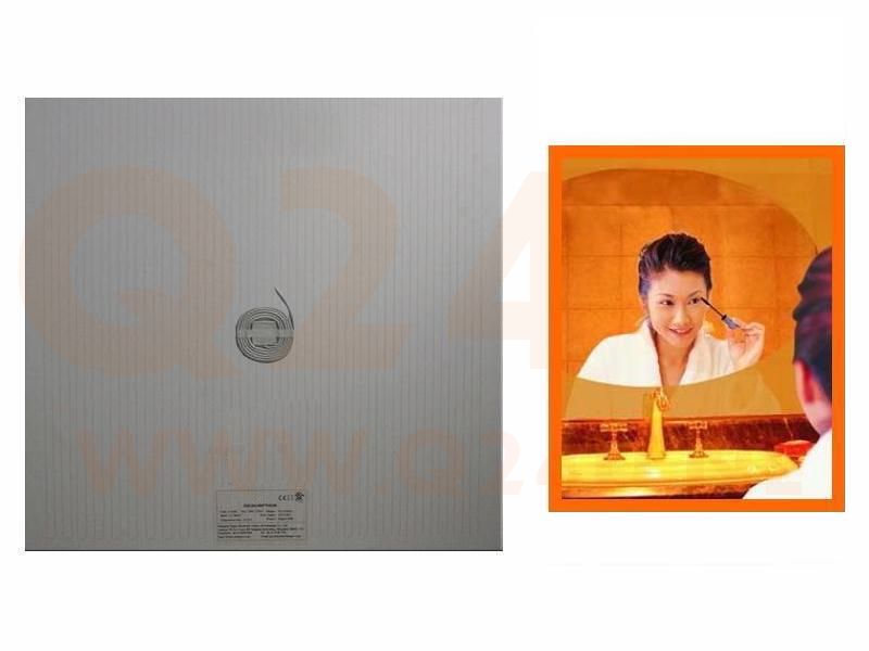 Badkamer spiegelverwarming Vierkant 250 × 250 mm, 25 x 25 cm 230 volt -