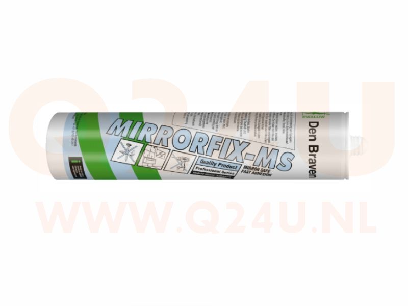Zwaluw Mirrorfix MS 290ml - voor het lijmen van spiegels tot 6 mm -